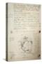 Manuscript by Giovanni Schiaparelli (1835-1910) from Study Notes on Mars Carried Out Between 1888 a-null-Stretched Canvas