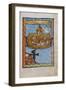 Manuscript Illumination of Noah's Ark-null-Framed Giclee Print