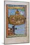 Manuscript Illumination of Noah's Ark-null-Mounted Giclee Print
