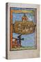 Manuscript Illumination of Noah's Ark-null-Stretched Canvas