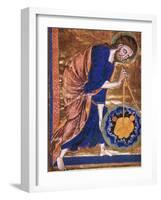 Manuscript Illumination-null-Framed Giclee Print