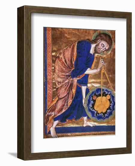 Manuscript Illumination-null-Framed Premium Giclee Print