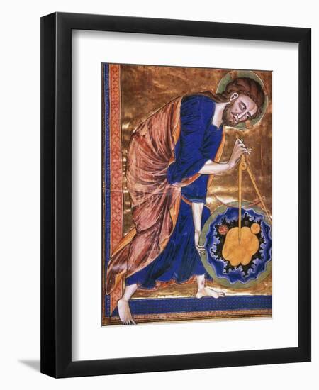 Manuscript Illumination-null-Framed Giclee Print