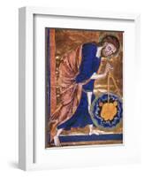 Manuscript Illumination-null-Framed Giclee Print