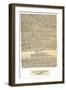 Manuscript of Kenilworth, First Published in 1821-Walter Scott-Framed Giclee Print