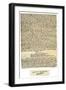 Manuscript of Kenilworth, First Published in 1821-Walter Scott-Framed Giclee Print