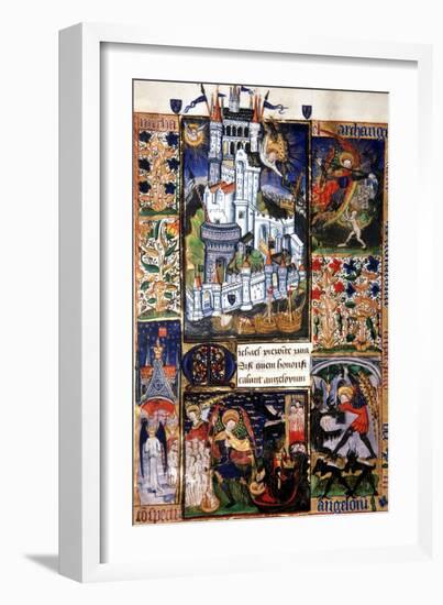 Manuscript of the Hours of Rohan-Montauban-null-Framed Giclee Print