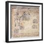 Manuscript on Bark Showing the Political Organization of the City-null-Framed Giclee Print