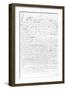 Manuscript on Electron Dynamics, 5th June 1905-Henri Poincare-Framed Giclee Print