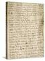 Manuscript Page of Article by Karl Marx-null-Stretched Canvas