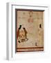 Manuscript Showing the Meridian Points-null-Framed Giclee Print