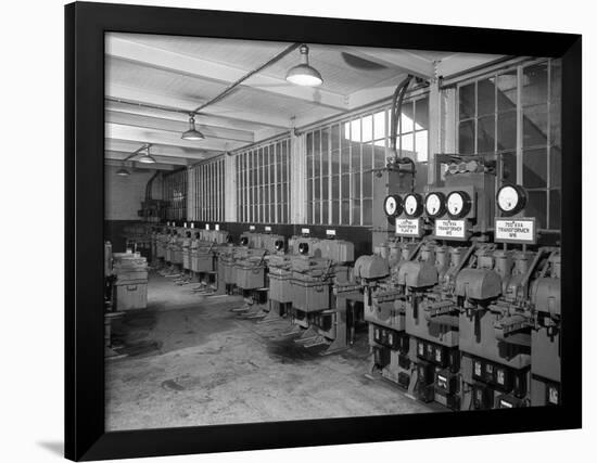 Manvers Coal Preparation Plant, Wath Upon Dearne, Near Rotherham, South Yorkshire, May 1957-Michael Walters-Framed Photographic Print