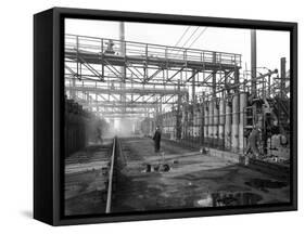 Manvers Coal Processing Plant, Wath Upon Dearne, Near Rotherham, South Yorkshire, 1957-Michael Walters-Framed Stretched Canvas