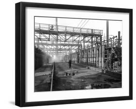 Manvers Coal Processing Plant, Wath Upon Dearne, Near Rotherham, South Yorkshire, 1957-Michael Walters-Framed Photographic Print