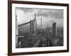 Manvers Coal Processing Plant, Wath Upon Dearne, Near Rotherham, South Yorkshire, February 1957-Michael Walters-Framed Premium Photographic Print