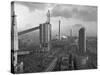 Manvers Coal Processing Plant, Wath Upon Dearne, Near Rotherham, South Yorkshire, February 1957-Michael Walters-Stretched Canvas