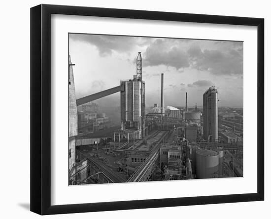 Manvers Coal Processing Plant, Wath Upon Dearne, Near Rotherham, South Yorkshire, February 1957-Michael Walters-Framed Photographic Print