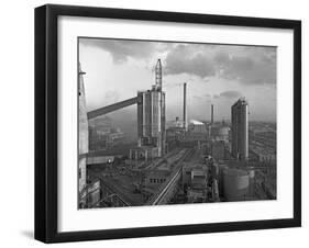 Manvers Coal Processing Plant, Wath Upon Dearne, Near Rotherham, South Yorkshire, February 1957-Michael Walters-Framed Photographic Print