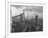 Manvers Coal Processing Plant, Wath Upon Dearne, Near Rotherham, South Yorkshire, February 1957-Michael Walters-Framed Photographic Print