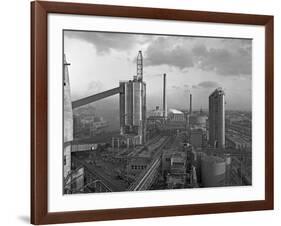 Manvers Coal Processing Plant, Wath Upon Dearne, Near Rotherham, South Yorkshire, February 1957-Michael Walters-Framed Photographic Print