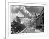 Manvers Coal Processing Plant, Wath Upon Dearne, Near Rotherham, South Yorkshire, January 1957-Michael Walters-Framed Premium Photographic Print