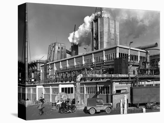 Manvers Coal Processing Plant, Wath Upon Dearne, Near Rotherham, South Yorkshire, January 1957-Michael Walters-Stretched Canvas