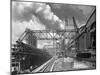 Manvers Coal Processing Plant, Wath Upon Dearne, Near Rotherham, South Yorkshire, January 1957-Michael Walters-Mounted Photographic Print