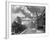 Manvers Coal Processing Plant, Wath Upon Dearne, Near Rotherham, South Yorkshire, January 1957-Michael Walters-Framed Photographic Print