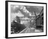 Manvers Coal Processing Plant, Wath Upon Dearne, Near Rotherham, South Yorkshire, January 1957-Michael Walters-Framed Photographic Print