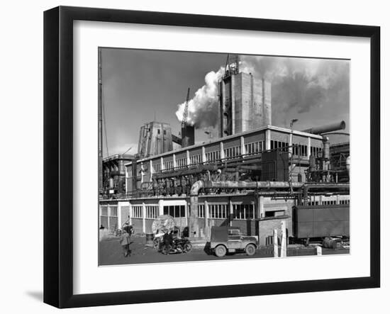 Manvers Coal Processing Plant, Wath Upon Dearne, Near Rotherham, South Yorkshire, January 1957-Michael Walters-Framed Photographic Print