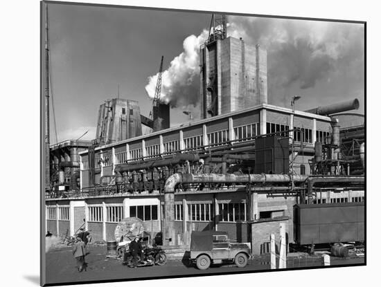 Manvers Coal Processing Plant, Wath Upon Dearne, Near Rotherham, South Yorkshire, January 1957-Michael Walters-Mounted Photographic Print