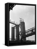 Manvers Main Coke Ovens, Wath Upon Dearne, Near Rotherham, South Yorkshire, 1963-Michael Walters-Framed Stretched Canvas