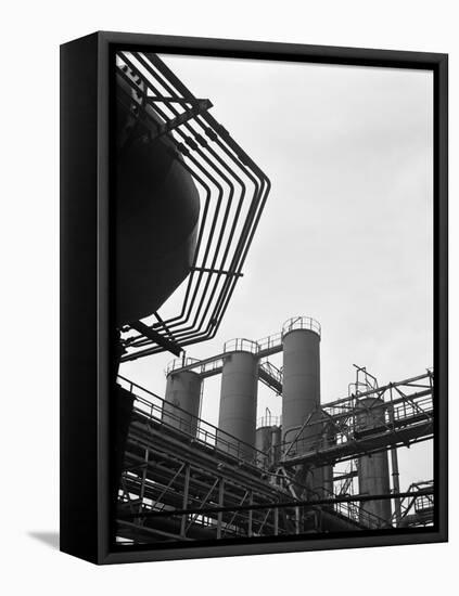 Manvers Main Coke Ovens, Wath Upon Dearne, Near Rotherham, South Yorkshire, 1963-Michael Walters-Framed Stretched Canvas