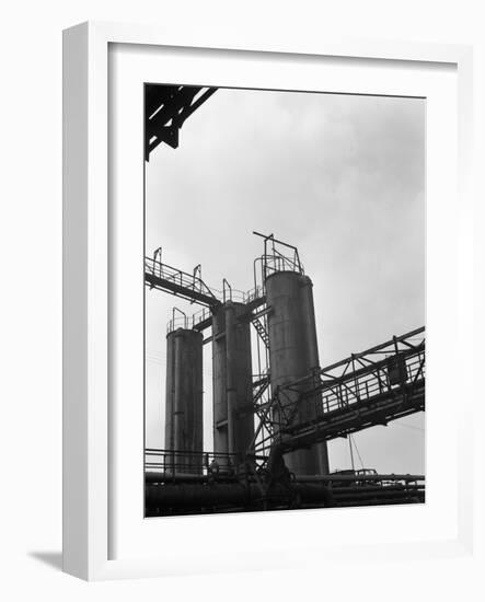 Manvers Main Coke Ovens, Wath Upon Dearne, Near Rotherham, South Yorkshire, 1963-Michael Walters-Framed Photographic Print