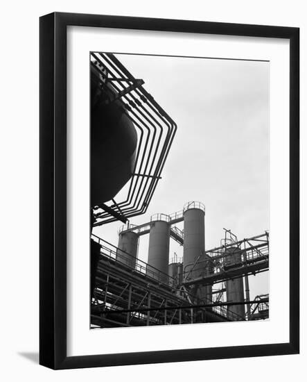 Manvers Main Coke Ovens, Wath Upon Dearne, Near Rotherham, South Yorkshire, 1963-Michael Walters-Framed Photographic Print