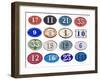 Many Address Plate-smithore-Framed Art Print