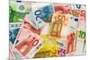 Many Different Euro Bills-ginasanders-Mounted Photographic Print