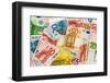 Many Different Euro Bills-ginasanders-Framed Photographic Print