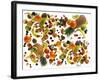 Many Different Types of Fruit Against White Background-Karl Newedel-Framed Photographic Print