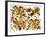 Many Different Types of Fruit Against White Background-Karl Newedel-Framed Photographic Print