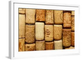 Many Different Wine Corks-JuliaS-Framed Photographic Print