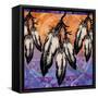 Many Feathers-Bee Sturgis-Framed Stretched Canvas