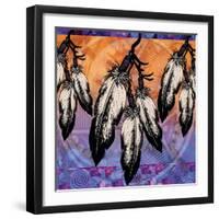 Many Feathers-Bee Sturgis-Framed Art Print