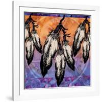 Many Feathers-Bee Sturgis-Framed Art Print