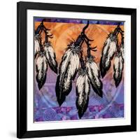 Many Feathers-Bee Sturgis-Framed Art Print