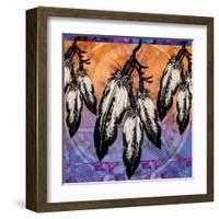 Many Feathers-Bee Sturgis-Framed Art Print