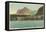 Many Glacier Hotel, Glacier Park, Montana-null-Framed Stretched Canvas