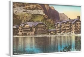 Many Glacier Hotel, Montana-null-Framed Art Print