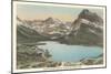 Many Glacier Region, Glacier National Park-null-Mounted Art Print