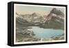Many Glacier Region, Glacier National Park-null-Framed Stretched Canvas